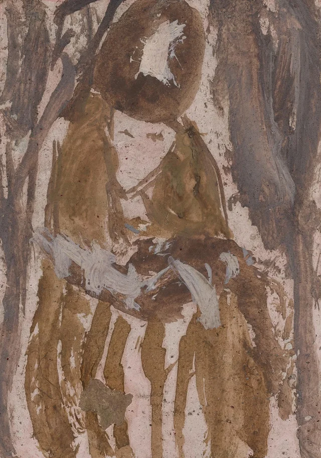 Niña de pie, Gwen John