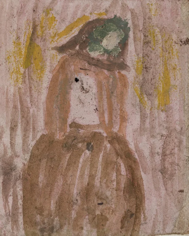 Niña de pie