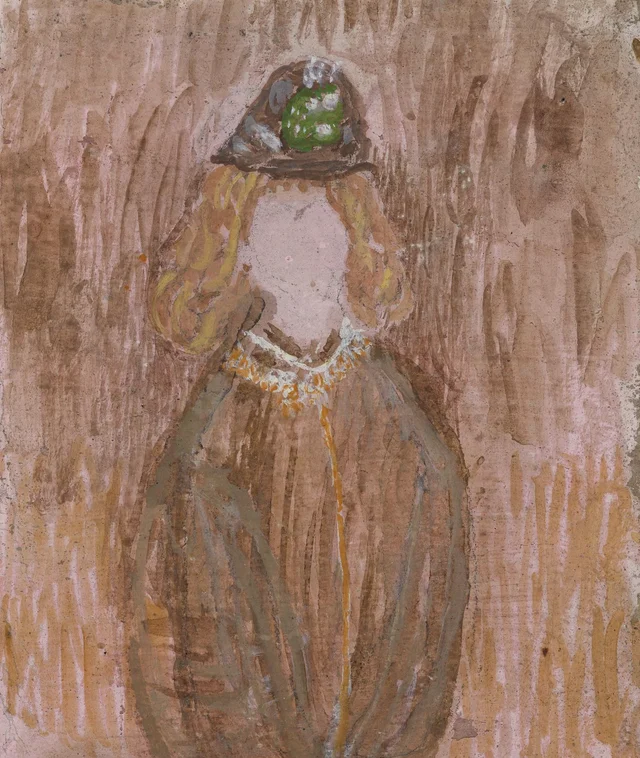 Niña de pie, Gwen John