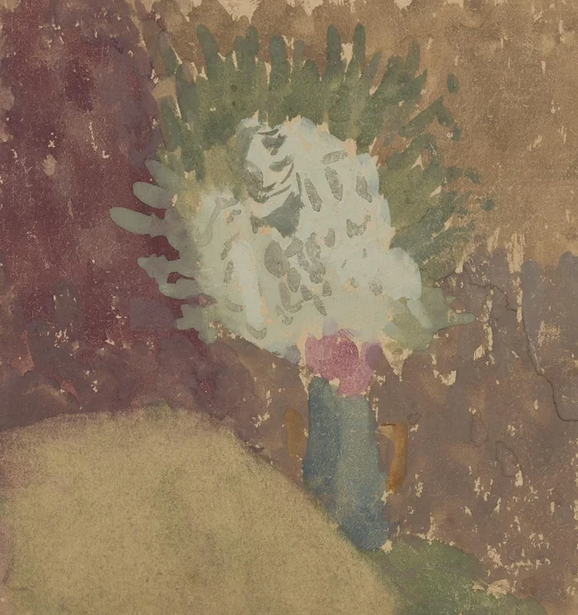 Flores en un jarrón
