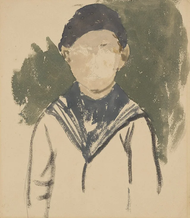 Muchacho con traje de marinero, Gwen John