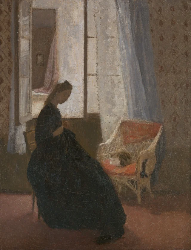 La habitación sobre el patio, Gwen John