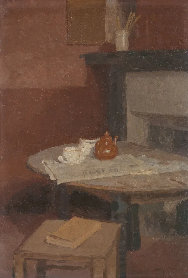 La Théière brune, Gwen John