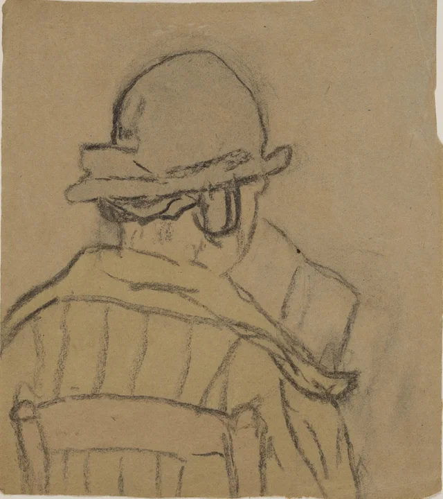 Personnage à l'église