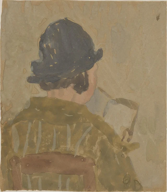 Personnage à l'église