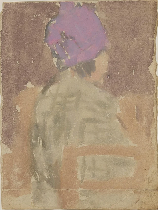 Personnage à l'église