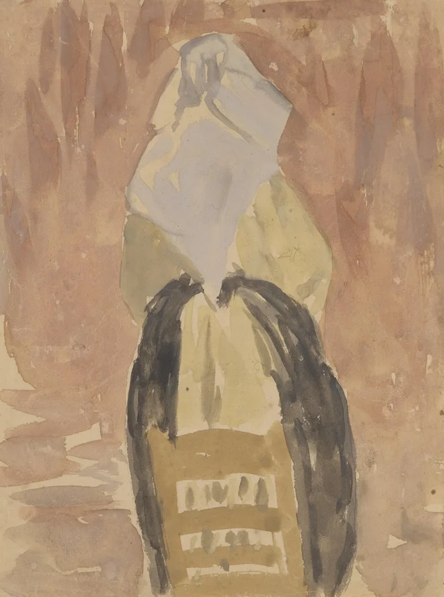 Figura en la iglesia, Gwen John