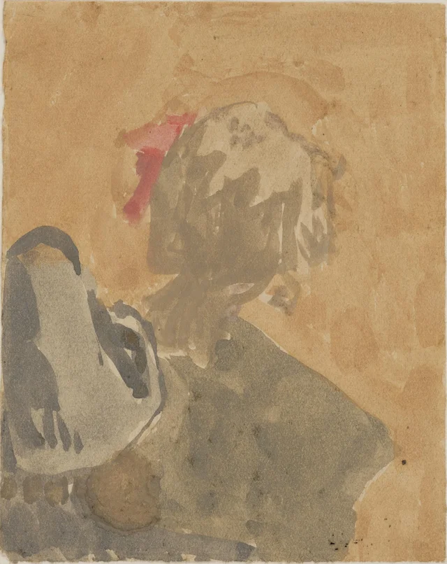 Personnage à l'église