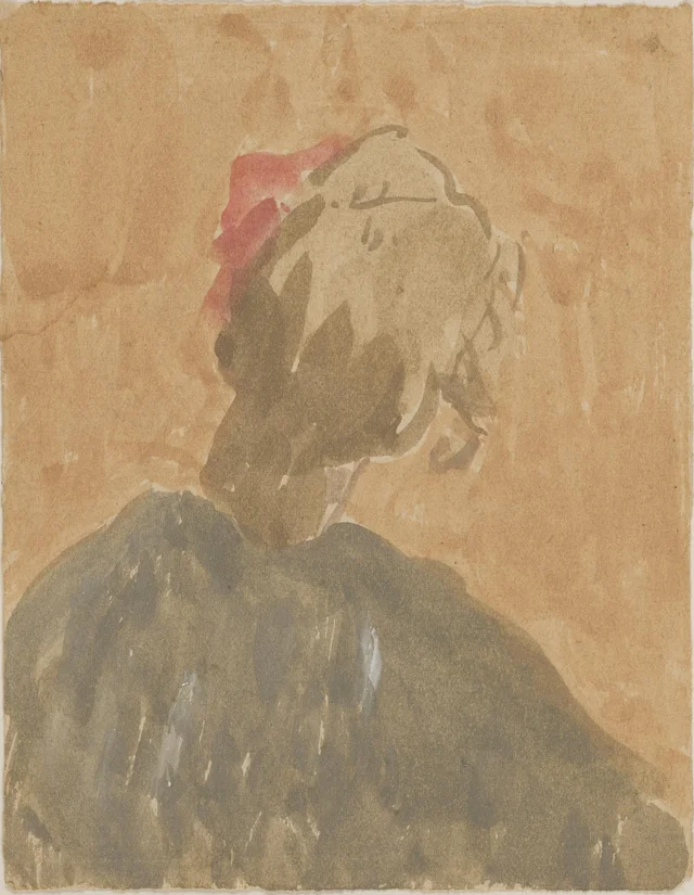 Personnage à l'église