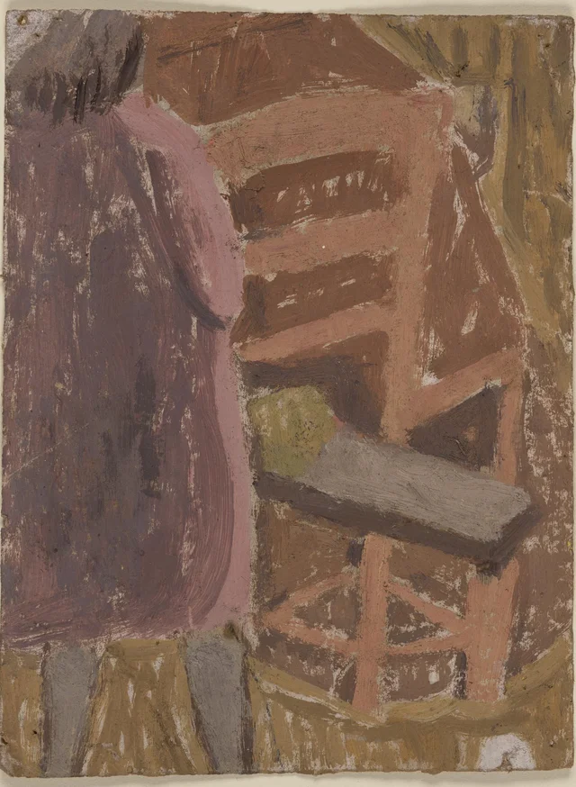Personnage à l'église