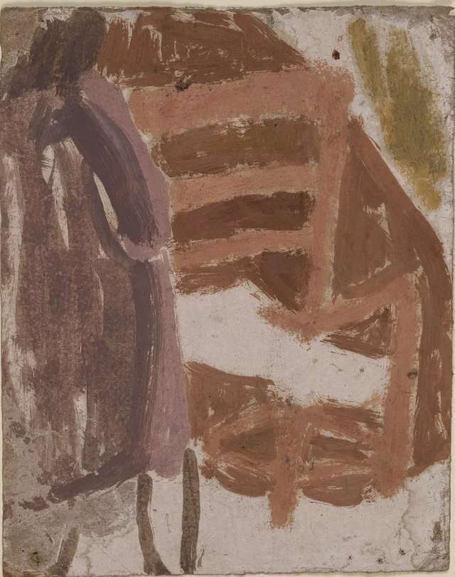 Personnage à l'église