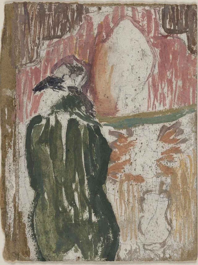 Personnage à l'église