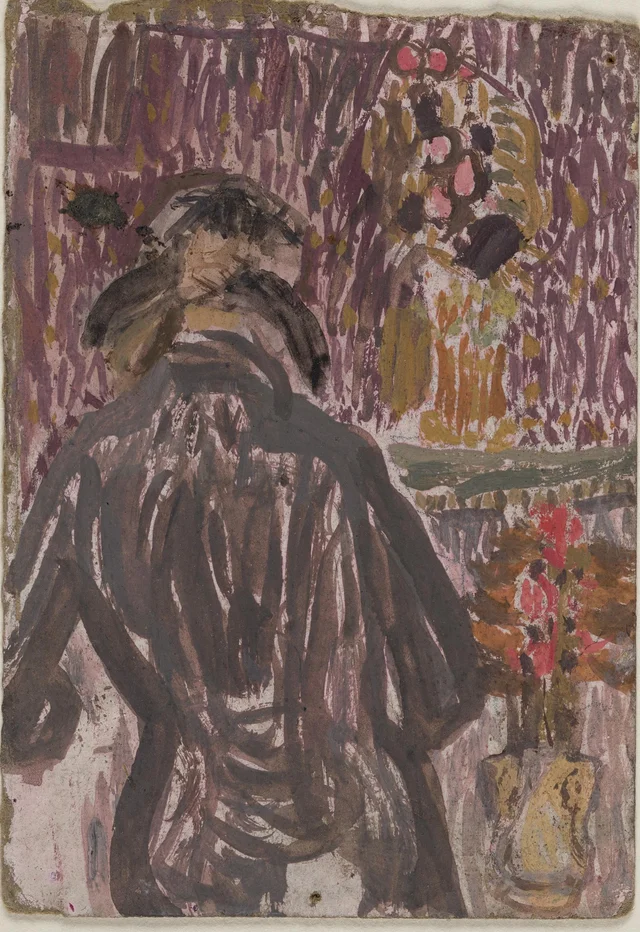 Personnage à l'église