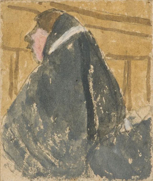 Figura en la iglesia