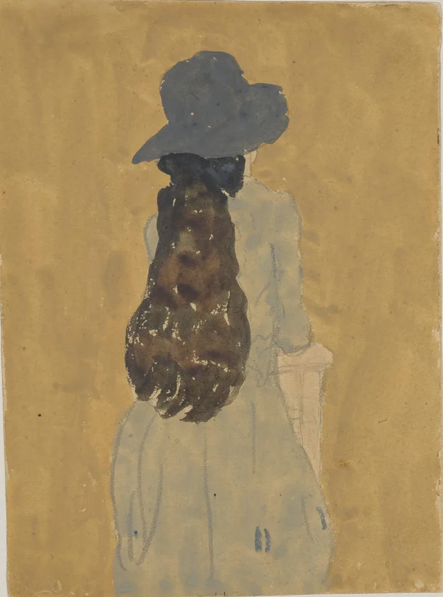 Personnage à l'église