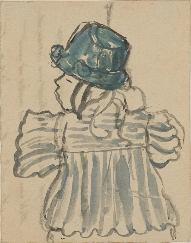 Petite fille au bonnet