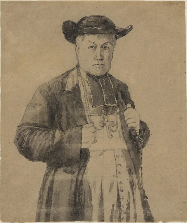 Portrait d'un cardinal