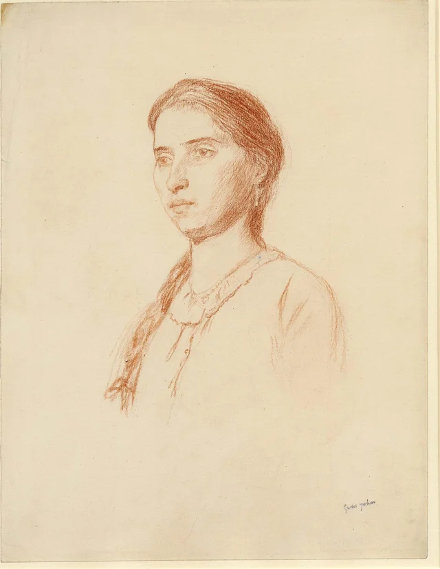 Portrait de Dorelia McNeill, à Toulouse