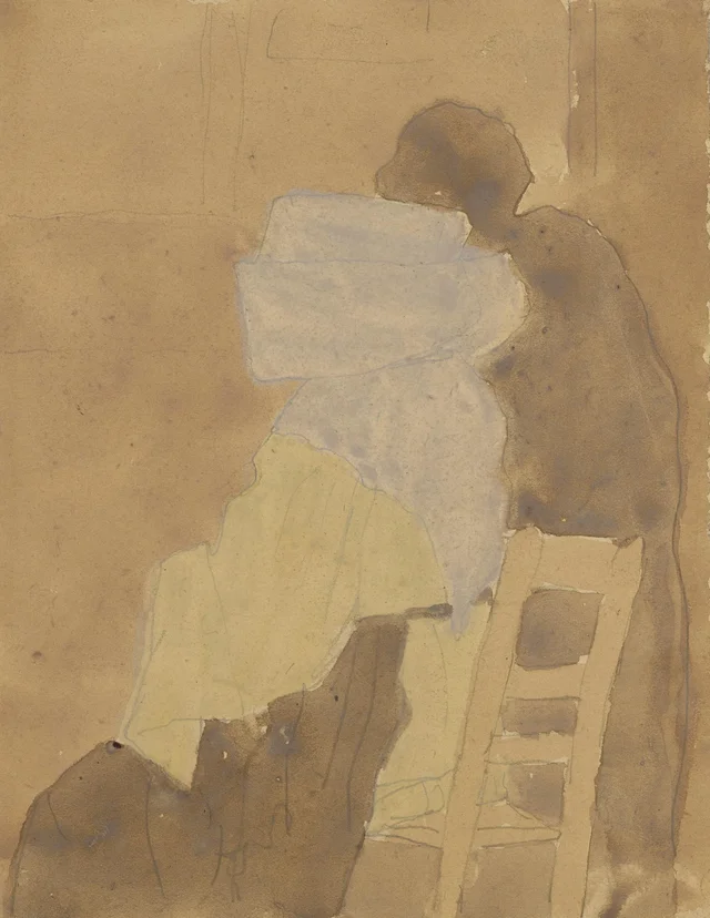 Monja en la iglesia, Gwen John
