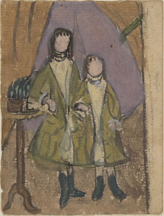 Sainte Thérèse de Lisieux et sa sœur