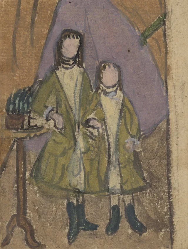 Santa Teresa de Lisieux y su hermana