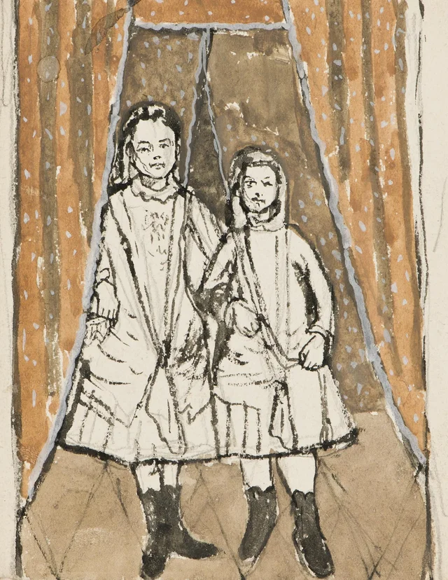 Santa Teresa de Lisieux y su hermana