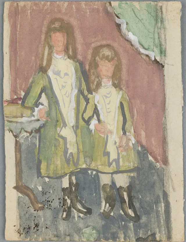 Sainte Thérèse de Lisieux et sa sœur