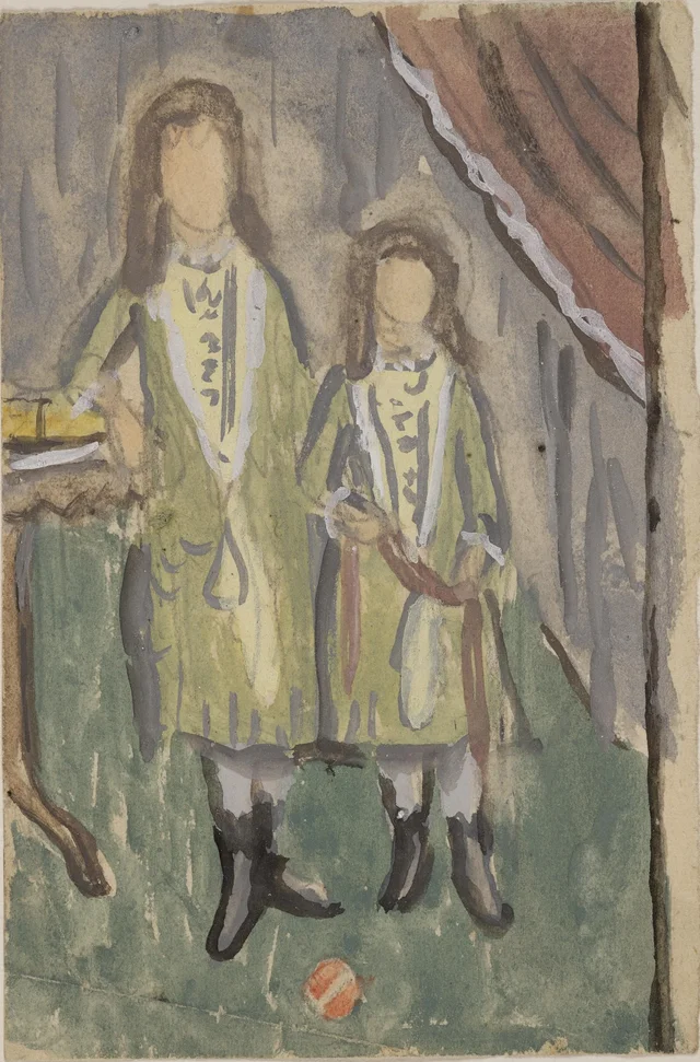 Sainte Thérèse de Lisieux et sa sœur