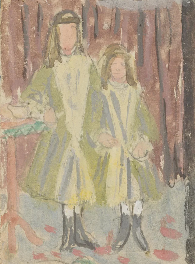 Santa Teresa de Lisieux y su hermana
