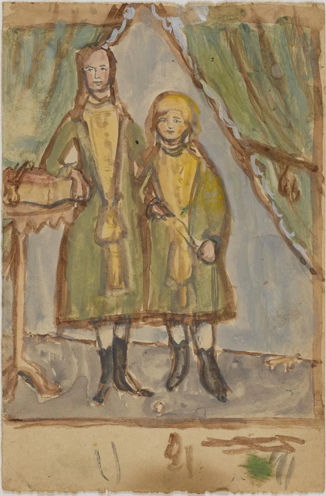 Sainte Thérèse de Lisieux et sa sœur
