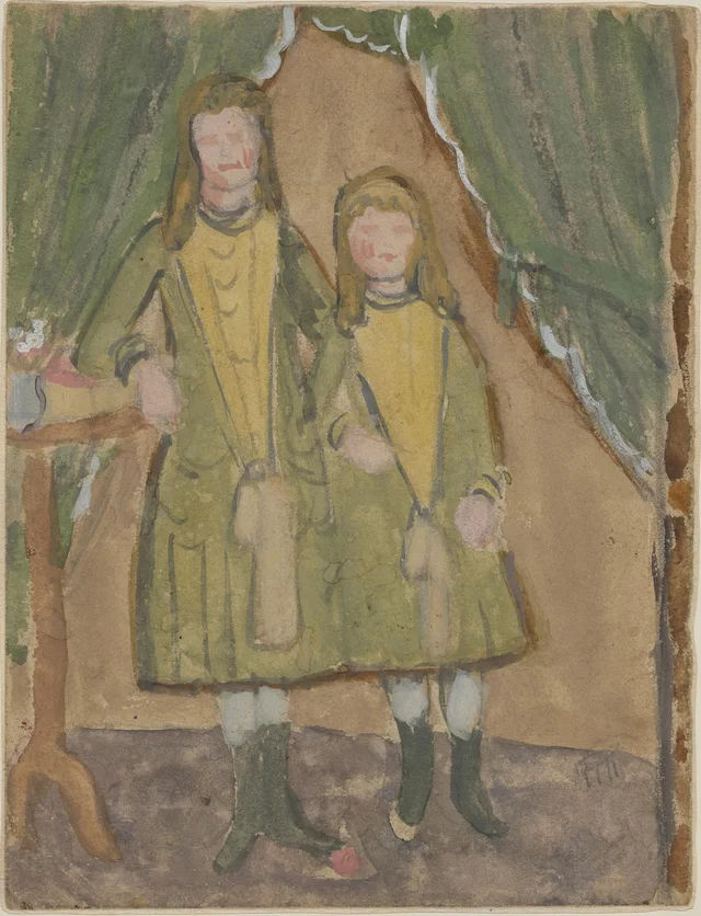 Sainte Thérèse de Lisieux et sa sœur