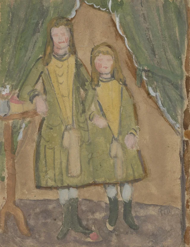 Santa Teresa de Lisieux y su hermana