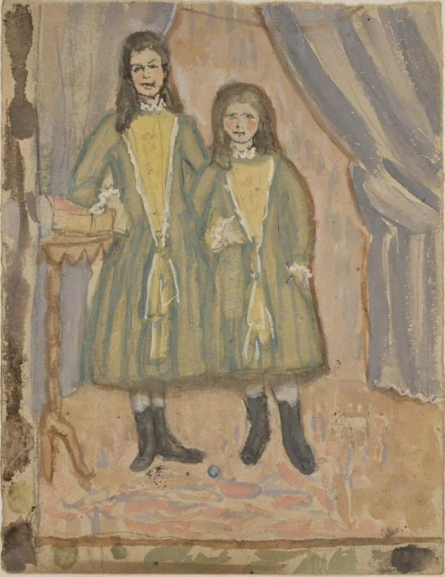 Sainte Thérèse de Lisieux et sa sœur