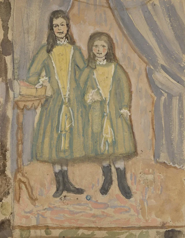 Santa Teresa de Lisieux y su hermana