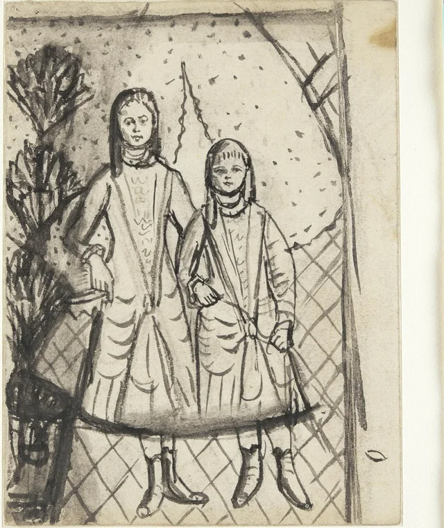 Sainte Thérèse de Lisieux et sa sœur