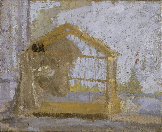 Une cage à oiseaux
