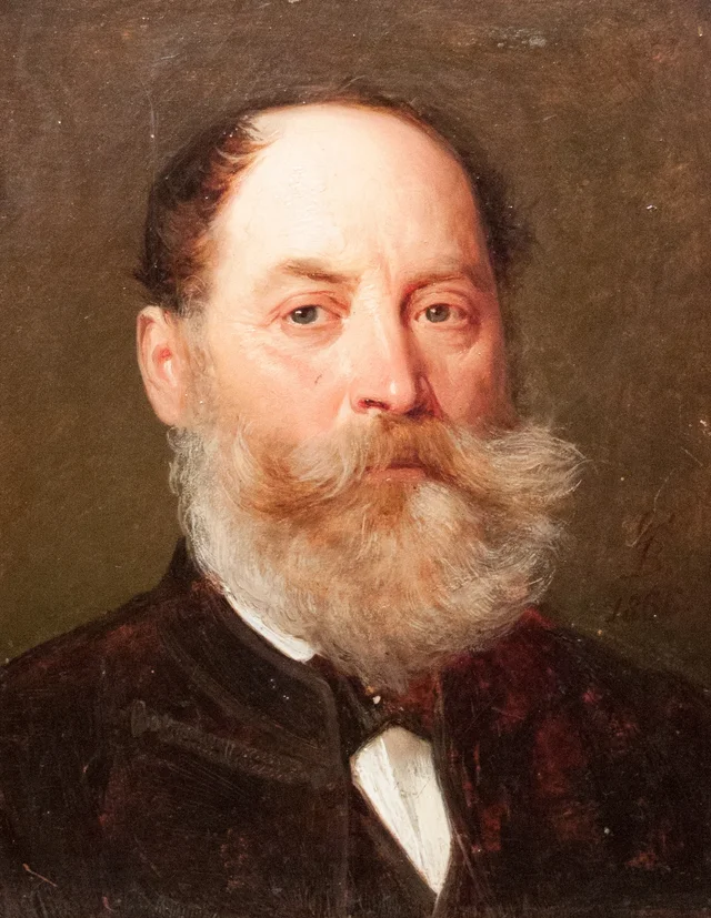 Retrato de Vilmos Benczúr, Gyula Benczúr
