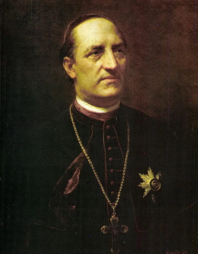 Retrato de Arnold Ipolyi, Gyula Benczúr