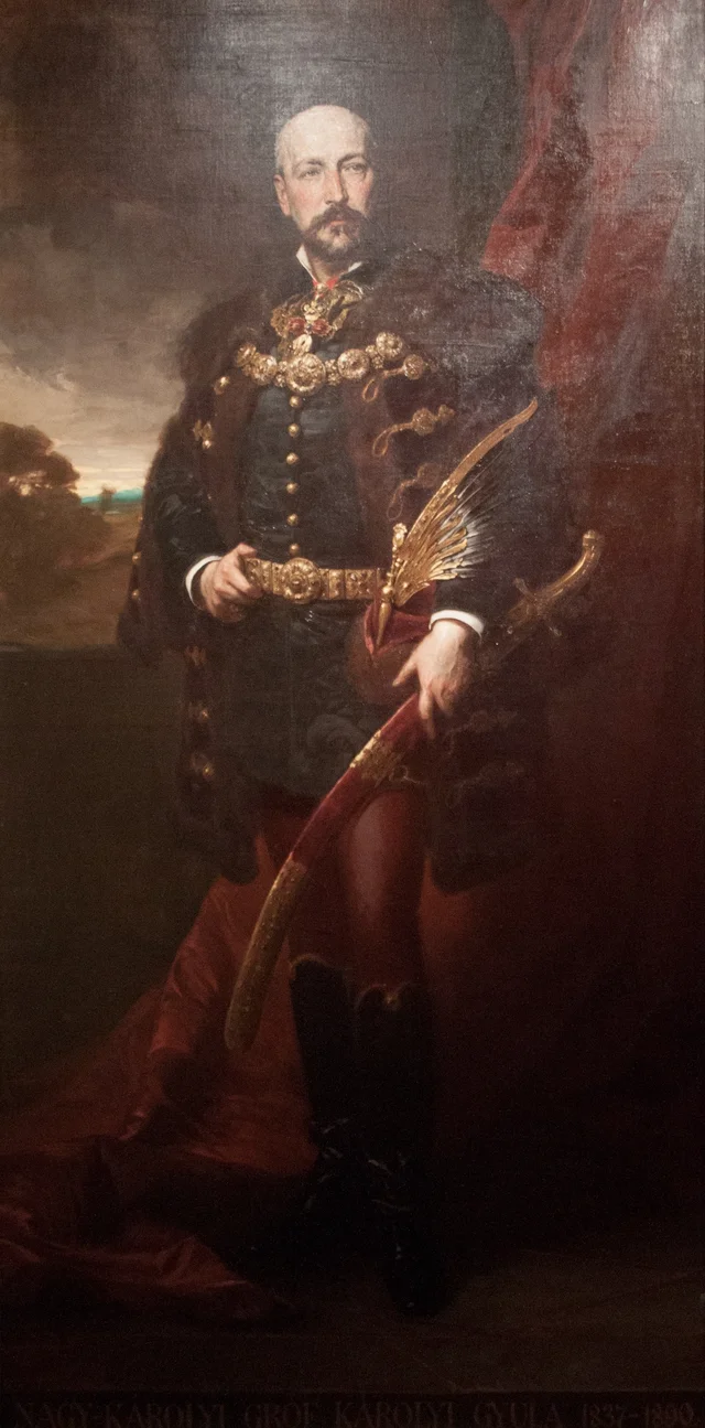 Retrato do conde Gyula Károlyi, Gyula Benczúr