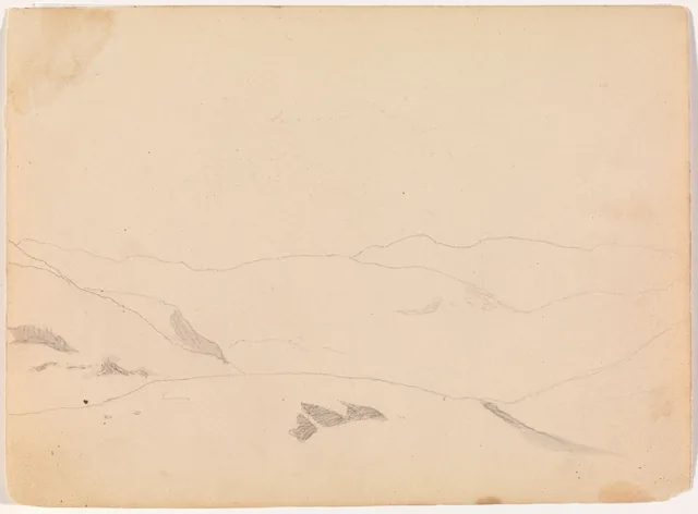 山の風景