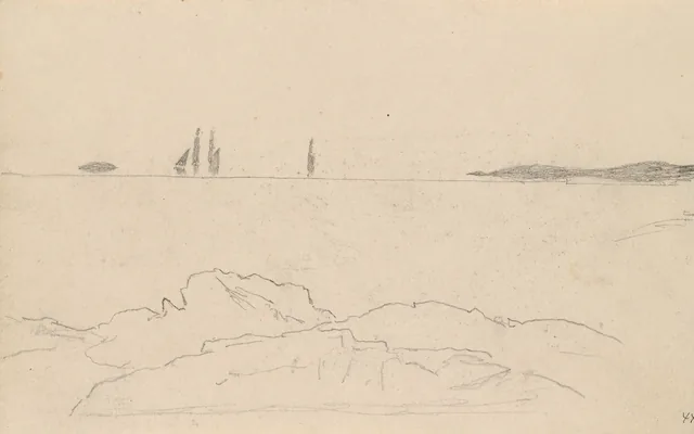 海岸の風景