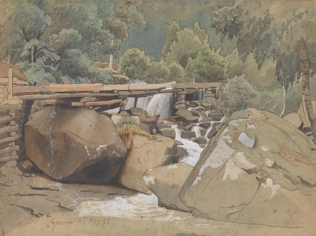 Canal de agua, Granvin