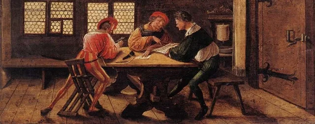 Rótulo de un maestro de escuela (lado de los adultos)