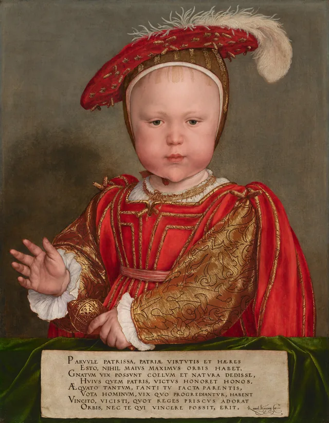 Eduardo VI de niño