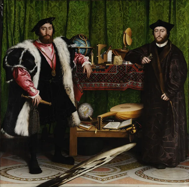 Jean de Dinteville y Georges de Selve (Los embajadores), Hans Holbein el Joven