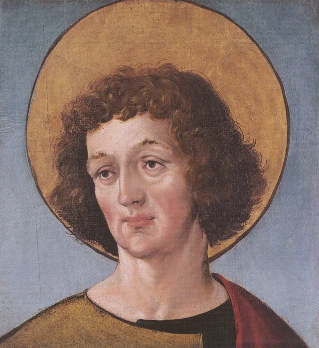 Cabeza de un santo
