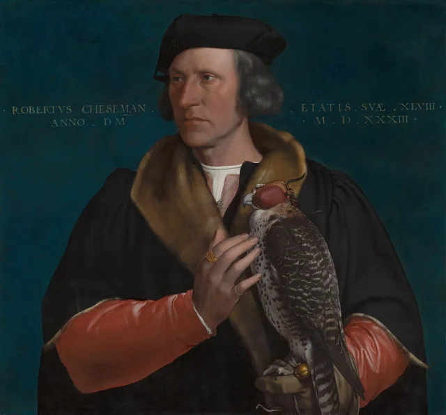 Portrait de Robert Cheseman, Hans Holbein le Jeune
