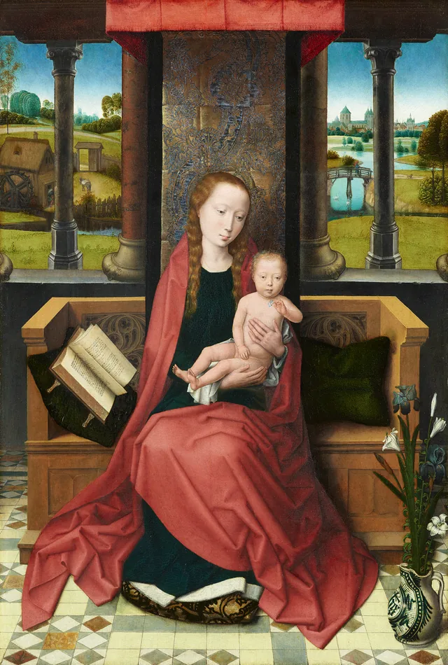 La Vierge à l'Enfant trônant