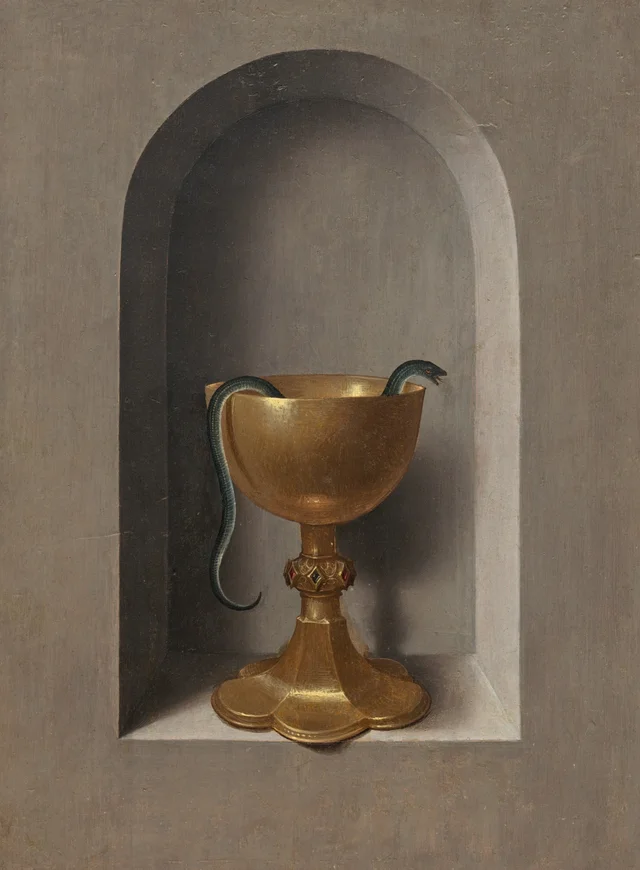 O Cálice de São João Evangelista (reverso)