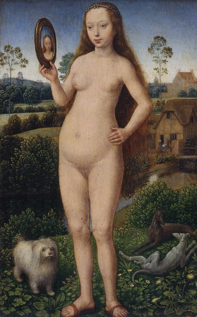 Políptico da Vaidade Terrena e da Redenção Celeste: a Vaidade, Hans Memling